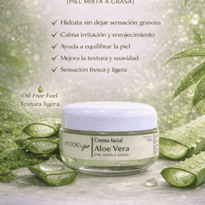 MODEL Skin Crema facial hidratante con aloe vera