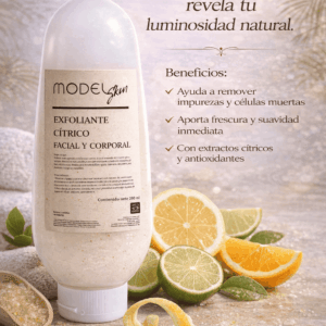 MODEL Skin Gel Exfoliante cítrico y frescura natural