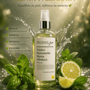MODEL Skin Tónico facial hamamelis, menta y albahaca
